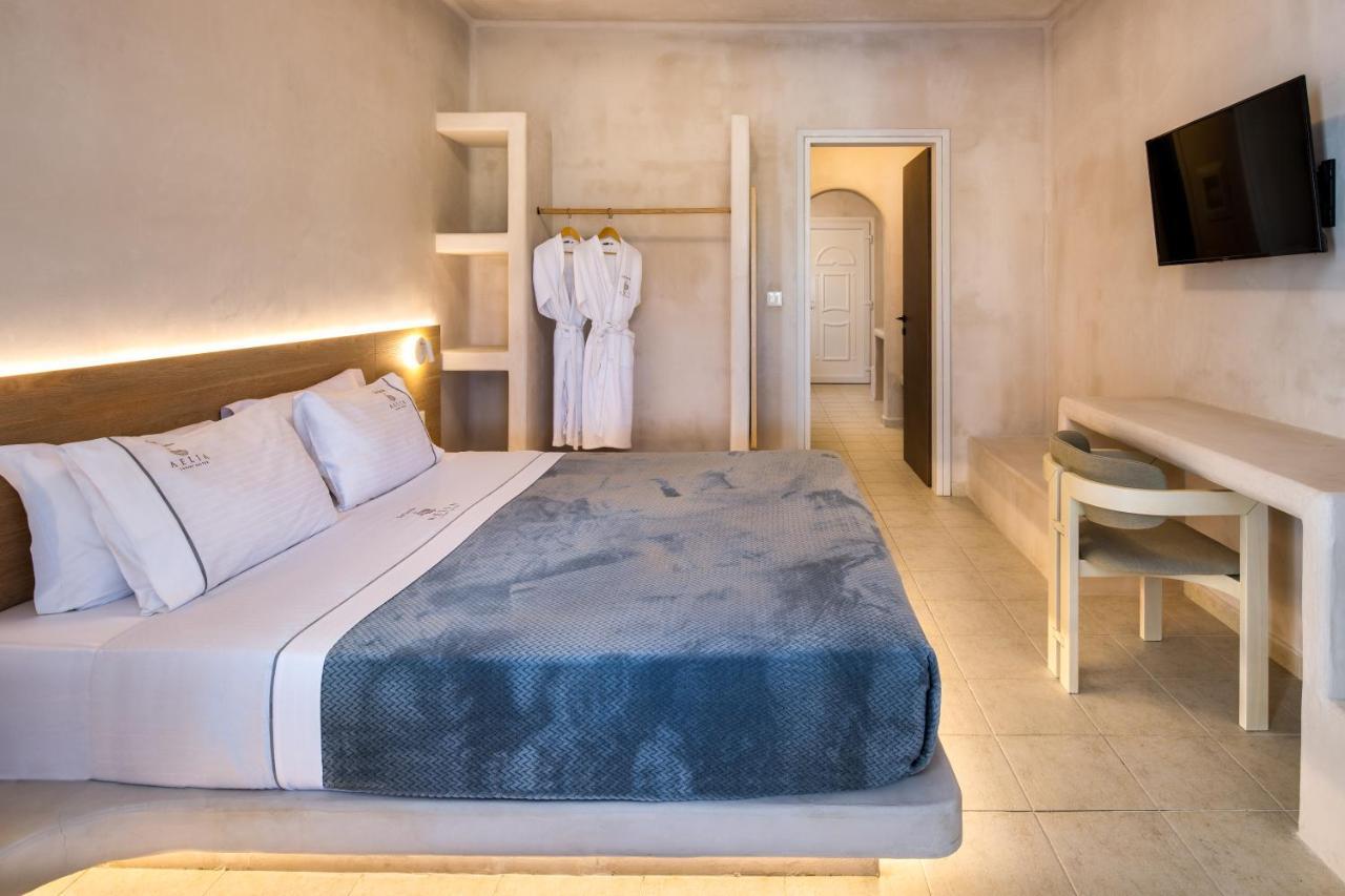 Aelia Luxury Suites Karterados  Exterior photo A room at the hotel
