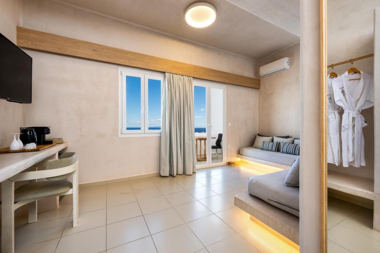 Aelia Luxury Suites Karterados  Exterior photo Deluxe room